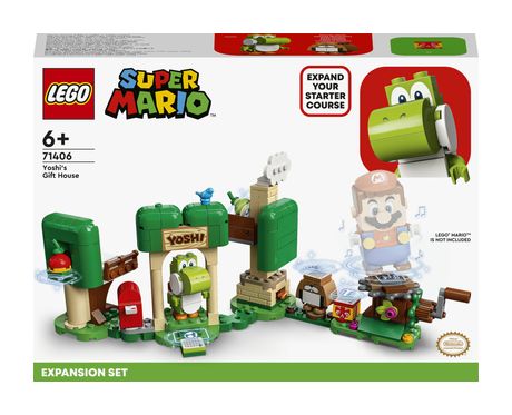 LEGO Super Mario Yoshis Geschenkhaus Erweiterungsset  (Mehrfarbig) f&uuml;r 24,99 Euro