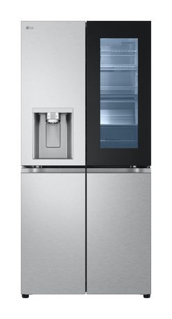 LG GMG861MBAE Side-by-Side Kühl-/ Gefrierkombination 288 l / 220 l 314 kWh NoFrost 1787 mm x 835 mm  (Schwarz, Edelstahl) f&uuml;r 1.713,00 Euro