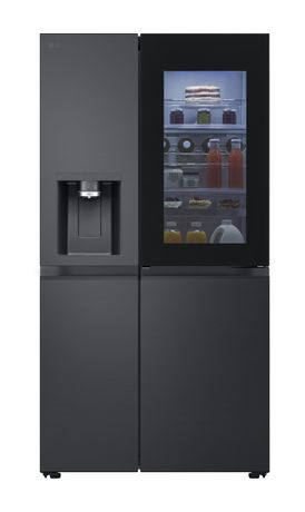 LG GSXB90EVDD Side-by-Side Kühl-/ Gefrierkombination 407 l / 221 l 276 kWh 1790 mm x  (Schwarz) f&uuml;r 1.702,00 Euro