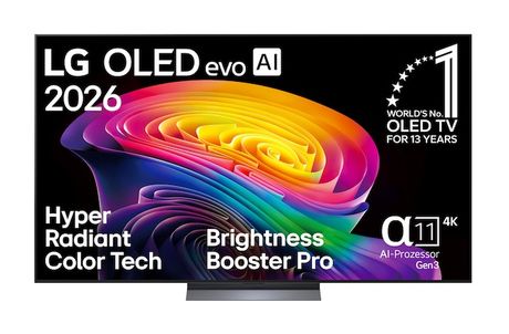 LG OLED77C69LB OLED 195,6 cm (77 Zoll) Fernseher 4K Ultra HD VESA 300 x 200 mm f&uuml;r 3.099,00 Euro
