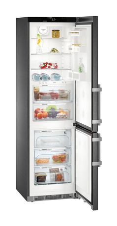 CBNbs4835-21 248 l / 104 l Kühl-Gefrierkombi freistehend NoFrost 227 kWh Jahr  (Edelstahl) 