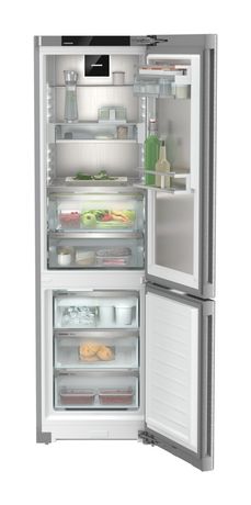 CBNstb579i-22 Peak 259 l / 104 l Kühl-Gefrierkombi freistehend NoFrost 144 kWh Jahr  (Silber) 