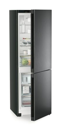 CNbdb5223-22 227 l / 103 l Kühl-Gefrierkombi freistehend NoFrost 128 kWh Jahr  (Schwarz) 