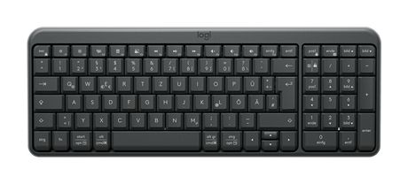 Logitech K250 Compact Bluetooth Universal Tastatur RF Wireless + Bluetooth 2.4 GHz  (Graphit) f&uuml;r 17,99 Euro