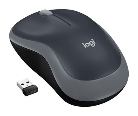 Logitech M185 1000 DPI Büro Maus Optisch  (Grau) f&uuml;r 13,99 Euro