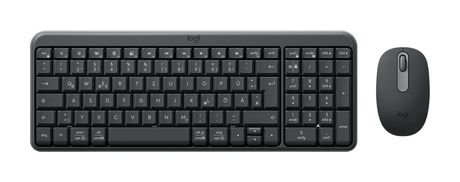 Logitech MK250 Compact Bluetooth Wireless Combo Universal Tastatur RF Wireless + Bluetooth 2.4 GHz  (Graphit) f&uuml;r 26,99 Euro