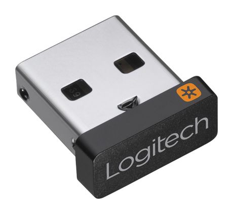 Logitech USB Unifying Receiver Tastatur  (Schwarz) f&uuml;r 9,77 Euro