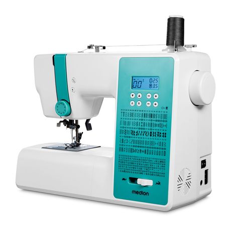 Medion LIFE® Digitale Nähmaschine SD36 (MD11881) einstellbare Stichlänge und Stichbreite, 270 Stichmuster, Integriertes Zubehörfach, 36 Watt Motorleistung f&uuml;r 148,99 Euro