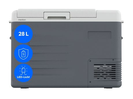 Medion MD370027 CC28 28 l Kühlbox  (Grau, Weiß) f&uuml;r 168,99 Euro