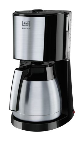 Melitta 1017-08 Enjoy Top Therm 10 Tassen Thermo Filterkaffeemaschine 1,2 l  (Schwarz) f&uuml;r 69,99 Euro