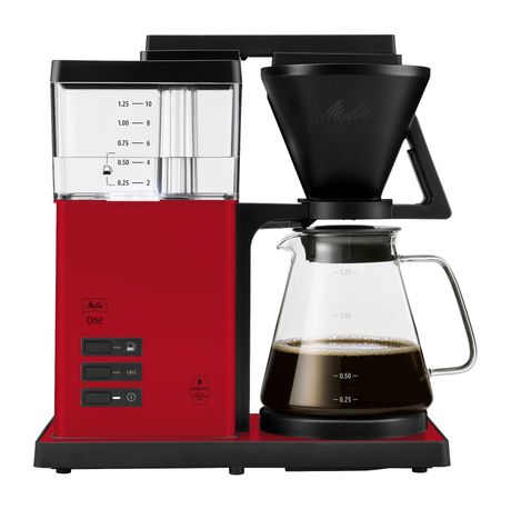 Melitta 1031-04 One 10 Tassen Filterkaffeemaschine 1,2 l  (Rot) f&uuml;r 157,99 Euro