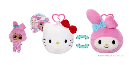 MGA Entertainment L.O.L. Hello Kitty Reversible Plush Surprise f&uuml;r 16,99 Euro