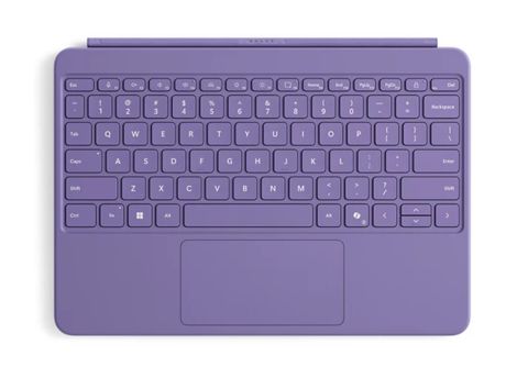 Pro Keyboard für Microsoft Surface Pro 12 Zoll bis 30,5 cm (12") (Violet) 