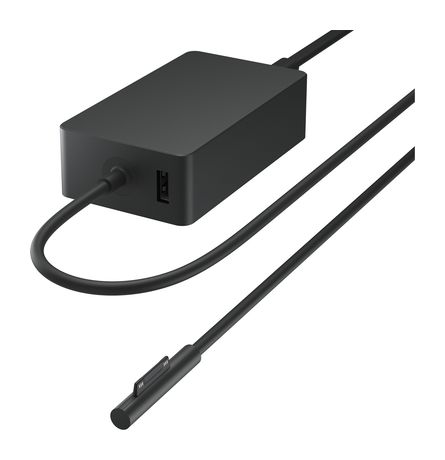 Surface 65 W Power Supply Ladegerät  (Schwarz) 