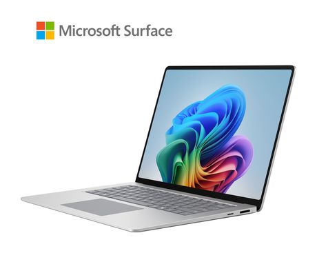 Microsoft Surface Laptop 8 Copilot+ Notebook 38,1 cm (15") 3270 x 2180 Pixel 16 GB Ram 512 GB SSD Windows 11 Home Qualcomm Snapdragon  (Platin) f&uuml;r 1.799,00 Euro