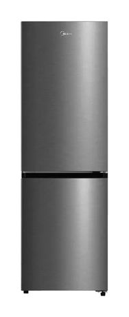 MIDEA MDRB470MGC46I 216 l / 118 l Kühl-Gefrierkombi freistehend NoFrost 169 kWh Jahr  (Edelstahl) f&uuml;r 446,00 Euro