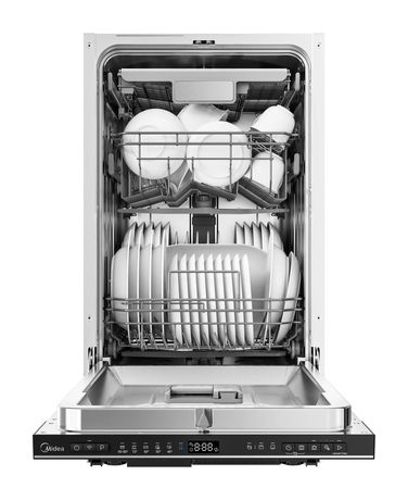 MIDEA MDWEB1004MB-RI 45 cm Geschirrspüler vollintegriert (ohne Front) Leise 10 Maßgedecke aquaStop Funktion f&uuml;r 599,00 Euro