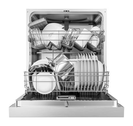 MIDEA MDWES1433DSS-RB 60 cm Geschirrspüler teilintegriert (ohne Front) Sehr leise 14 Maßgedecke aquaStop Funktion f&uuml;r 446,00 Euro