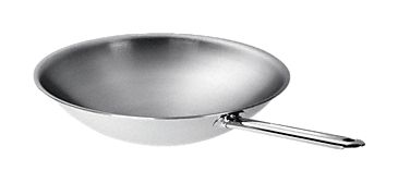 CSWP 1450 Wokpfanne optimal an die Wölbung des Miele Induktionswok angepasst. 