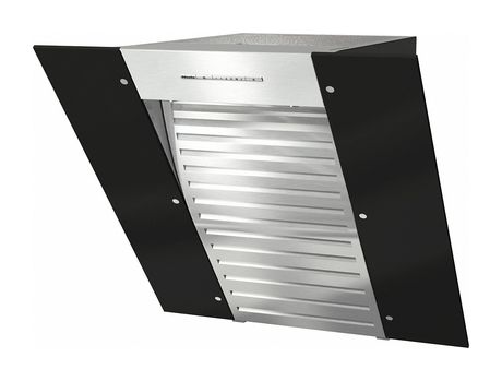 Miele DA6066W Abluft/Umluft Dunstabzugshaube/Esse Wand 60 cm (Schwarz, Edelstahl) f&uuml;r 1.108,00 Euro
