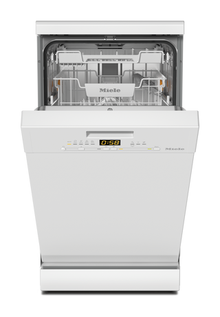 Miele G5540SCSL Active 45 cm Geschirrspüler freistehend Leise 9 Maßgedecke Wärmetauscher & Auto Open f&uuml;r 799,00 Euro