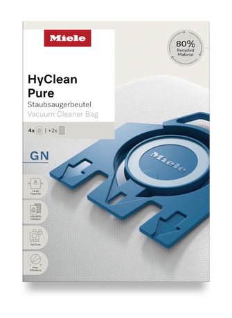 Miele GN HyClean Pure Staubsaugerbeutel 4 Stück  (Weiß) f&uuml;r 15,95 Euro