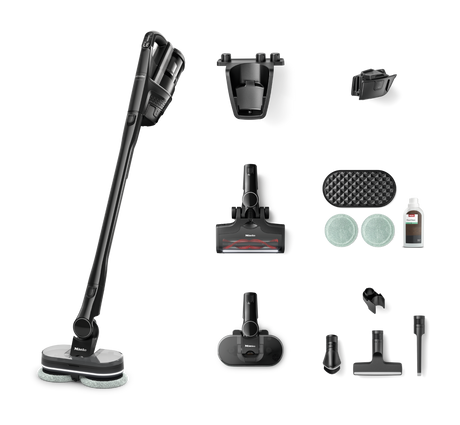 Miele Triflex HX3 Aqua Handstaubsauger Beutellos bis 70 min Laufzeit 25,2 V HEPA  (Schwarz) f&uuml;r 789,00 Euro