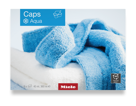 WACSOA0902L Caps Aqua 9er Pack Weichspüler für frischen Wäscheduft 