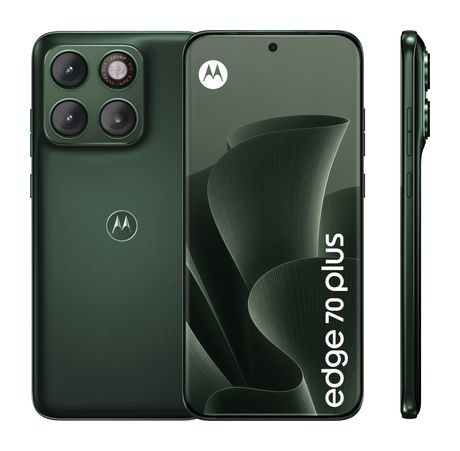 Motorola Edge 70 plus 256 GB 5G Smartphone 17,2 cm (6.78") Android 200 MP Dual Kamera Dual Sim WiFi 6E (PANTONE Mountain View) f&uuml;r 599,00 Euro