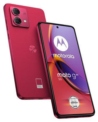 Motorola Moto g84 5G Smartphone 16,6 cm (6.55") 256 GB 2,2 GHz Android 50 MP Dual Kamera Dual Sim (Viva Magenta) für 299,00 Euro