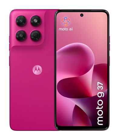 Motorola Moto G37 128 GB 5G Smartphone 16,9 cm (6.67 Zoll) Android 50 MP Einzelne Kamera Kamera Dual Sim WiFi 5 (PANTONE Fuchsia Red) f&uuml;r 199,00 Euro
