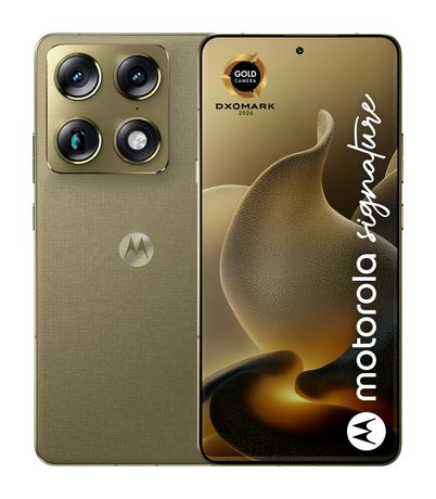 Motorola Signature 512 GB 5G Smartphone 17,2 cm (6.78") 3,8 GHz Android 50 MP Dreifach Kamera Dual Sim WiFi 7 (PANTONE Martini Olive) f&uuml;r 999,00 Euro