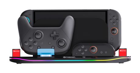 NACON Charging Station XL Nintendo Switch 2  (Schwarz) f&uuml;r 34,99 Euro