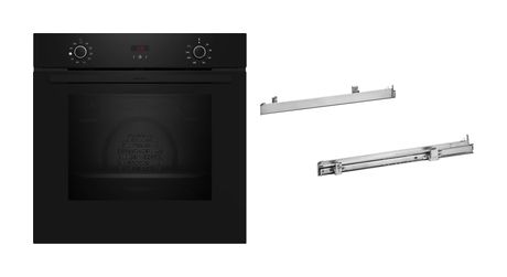 Neff BMK120KBS (B1CVD0AK3 + Z11TI15X0) Einbaubackofen groß Dampfgaren AutoClean f&uuml;r 552,00 Euro