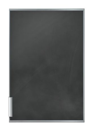 KF1213S0 Türpanel (Aluminium, Schwarz) 