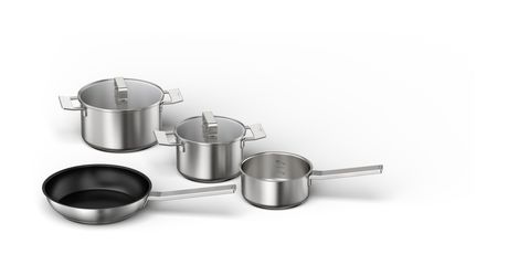 Z9404SE0 Pro Induction 4 teiliges Topfset Kapselboden mit Aluminiumkern 