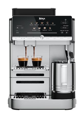 Ninja AE1001EU AutoBarista Kaffeevollautomat 15 bar 2,0 l AutoClean  (Silber) f&uuml;r 649,99 Euro
