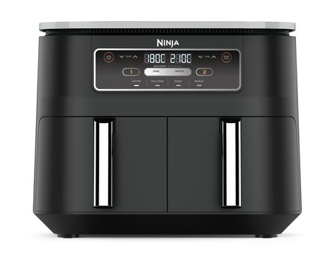 AF200EU Doppel Heißluftfritteuse 7,6 l 2400 W  (Schwarz) 