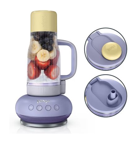Ninja DB351EUPR BlendBoss 0,71 l Standmixer 3 Geschwindigkeiten 1100 W  (Lavendel, Gelb) f&uuml;r 129,99 Euro