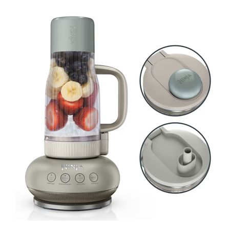 Ninja DB351EUST BlendBoss 0,71 l Standmixer 3 Geschwindigkeiten 1100 W  (Steinfarbe) f&uuml;r 129,99 Euro