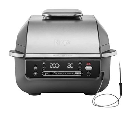 Ninja EG351EU 5in1 Heißluftfritteuse 5,7 l 1760 W  (Schwarz, Silber) f&uuml;r 197,99 Euro
