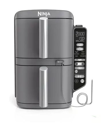 SL451EU Doppel Heißluftfritteuse 9,5 l 2470 W  (Schwarz) 