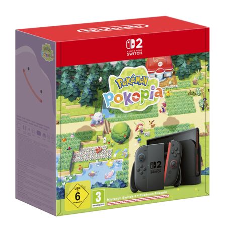 Nintendo Switch 2 & Pokemon Pokopia   (Schwarz) f&uuml;r 519,99 Euro