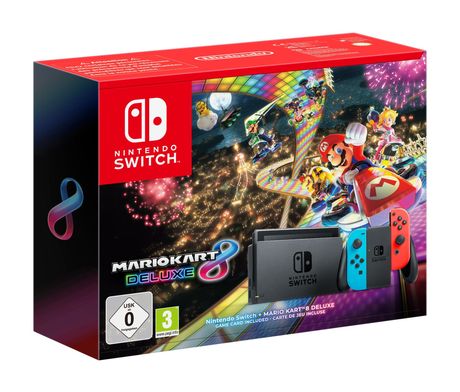 Nintendo Switch & Mario Kart 8 Deluxe Bundle f&uuml;r 209,99 Euro