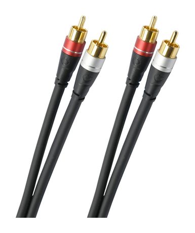 OEHLBACH Audio Link Audio-Cinchkabel Stecker 2x Cinch auf 2x Cinch 1,5 m  (Schwarz) f&uuml;r 26,99 Euro