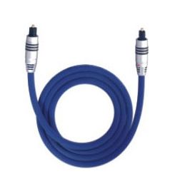 OEHLBACH Series 80 optisches Digitalkabel Stecker Toslink auf Toslink 5 m  (Blau) f&uuml;r 159,99 Euro