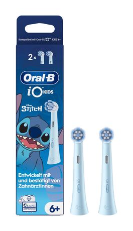 Oral-B iO Kids 6+ Disney Stitch Aufsteckbürsten, 2 Stück f&uuml;r 16,99 Euro