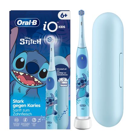 Oral-B iO Kids 6+ Disney Stitch Rotierende Zahnbürste für Kinder  (Blau) f&uuml;r 54,99 Euro