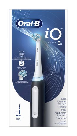 Oral-B iO Series 3n Vibrierende Zahnbürste für Erwachsene  (Schwarz) f&uuml;r 64,99 Euro