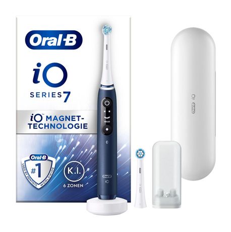 Oral-B iO Series 7N Vibrierende Zahnbürste für Erwachsene  (Blau) f&uuml;r 169,99 Euro